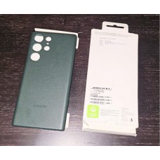 Чехол - накладка Samsung Leather Case для Galaxy S23 ultra кожа